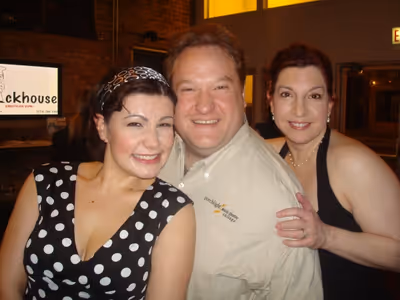 Jeny Wasilewski, L. Walter Stearns, and Kristen Leia
 Photo